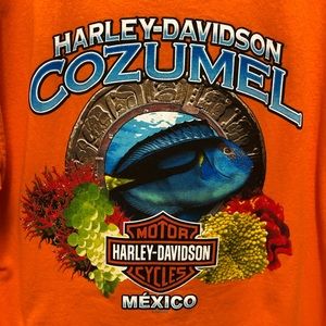 HARLEY DAVIDSON SS TEE Cozumel, Mexico SZ Large